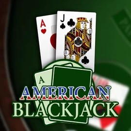 American Blackjack logo by Habanero at Cowboy Spin Casino