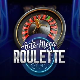 Auto Mega Roulette slot visual from Pragmatic Play available on cowboyspincasino.gr