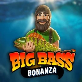 Official Slots logo: Big Bass Bonanza by Pragmatic Play at Cowboy Spin Casino