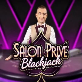 Blackjack Salon Privé online game logo by Ezugi on cowboyspincasino.gr