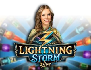 Lightning Storm slot visual from Evolution available on cowboyspincasino.gr