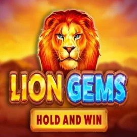 Lion Gems Hold and Win slot logo by Playson at Cowboy Spin CasinoLion Gems Hold and Win