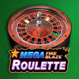 Official Table Games logo: Mega Fire Blaze Roulette by Playtech at Cowboy Spin Casino