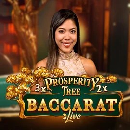 Prosperity Tree Baccarat slot icon by Evolution, available at Cowboy Spin Casino