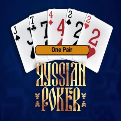 Russian Poker casino game by OneTouch Games – featured logo at Cowboy Spin Casino